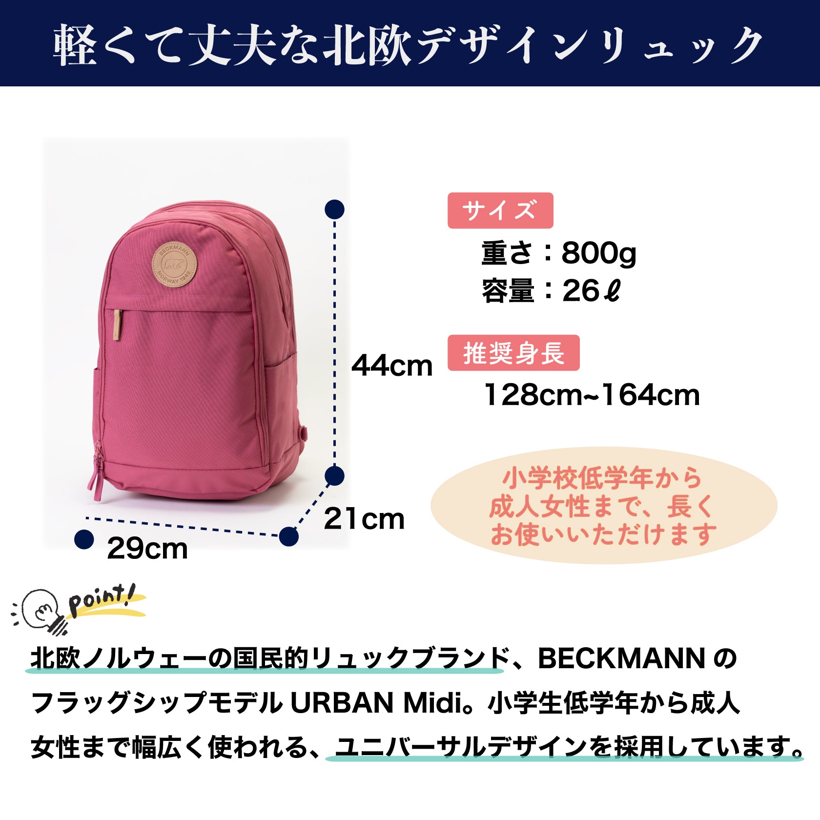 URBAN Midi – BECKMANN JAPAN