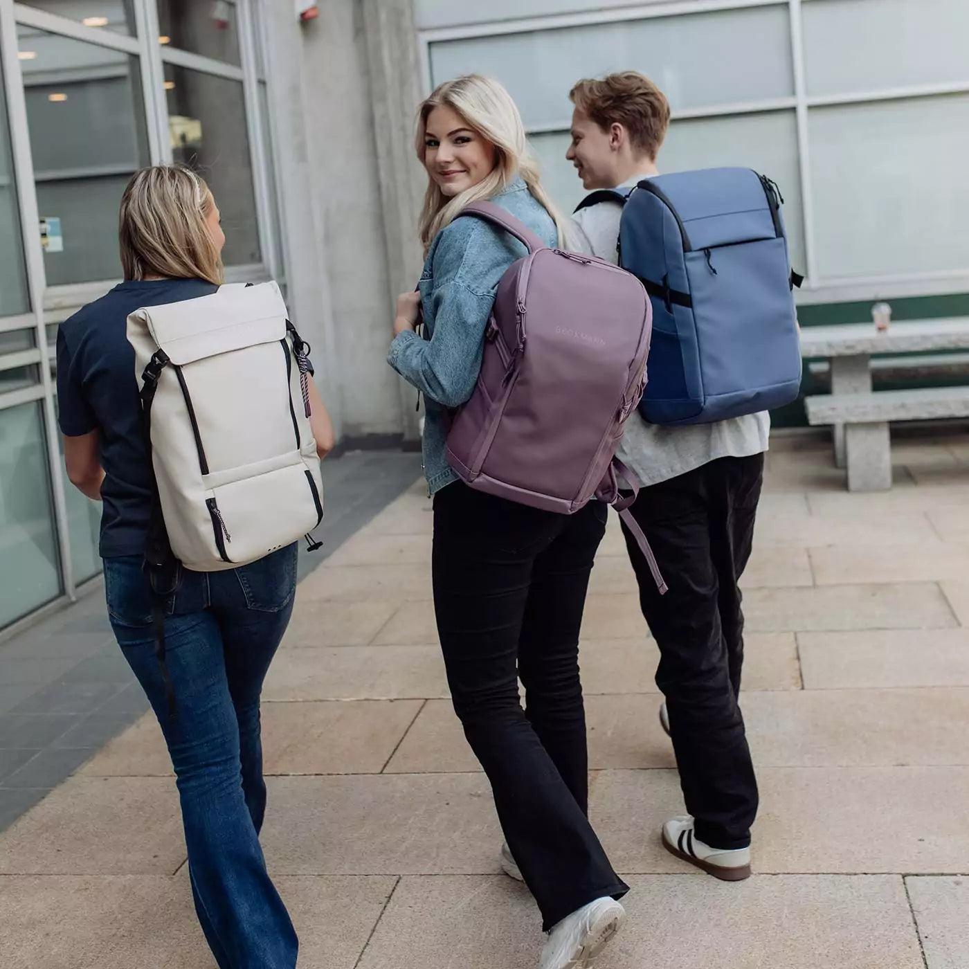 BECKMANN ベックマンリュックサックSTREET Light ブルー