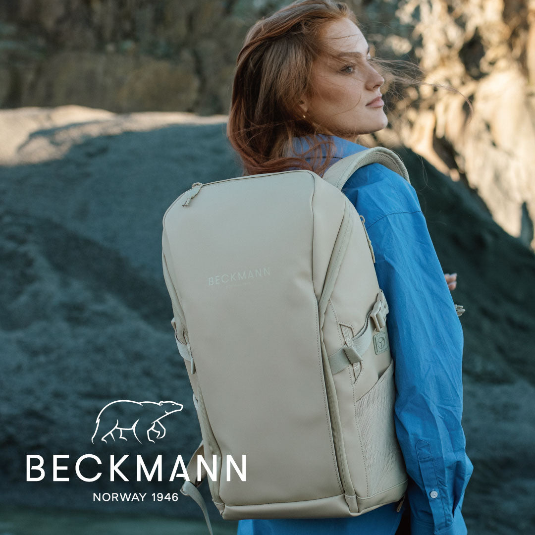 【BECKMANN】ベックマン ノルウェー バックパック STREET GO Black リュック メンズ レディース パソコン ビジネス 大容量  通学 通勤 北欧